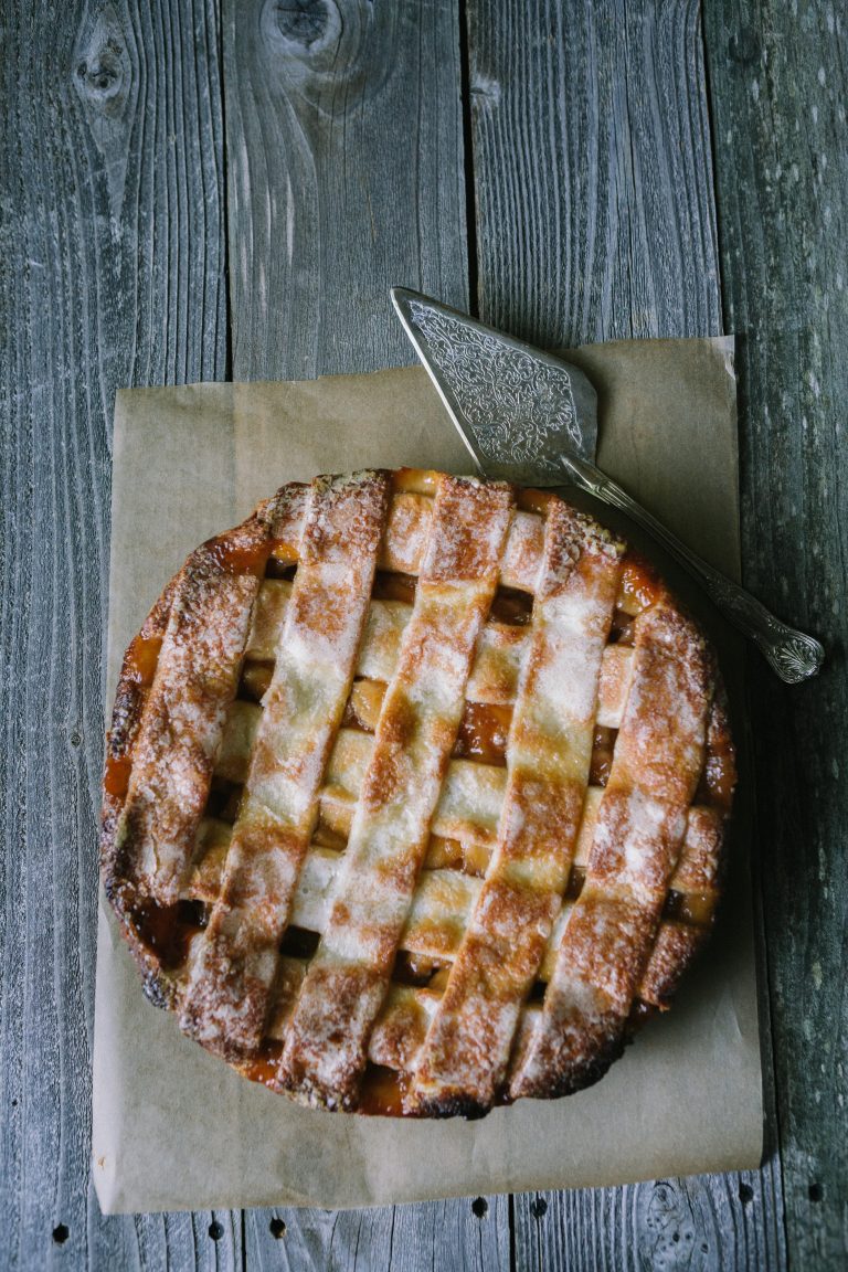 Caramel Apple Pie from my Book Rustic Joyful Food