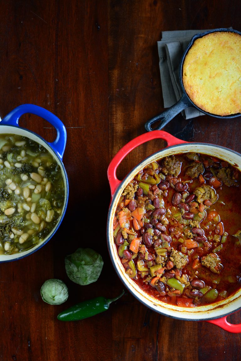 Classic Chili with Grass Fed Beef & Tomatillos