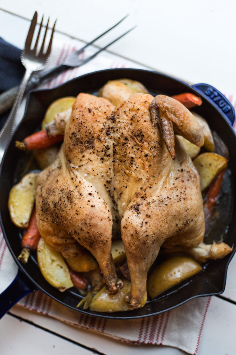 Butterflied and Roasted Chicken for Food52 Facebook Live