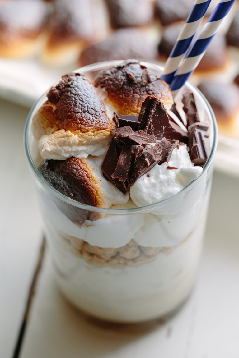 S’mores Milkshakes