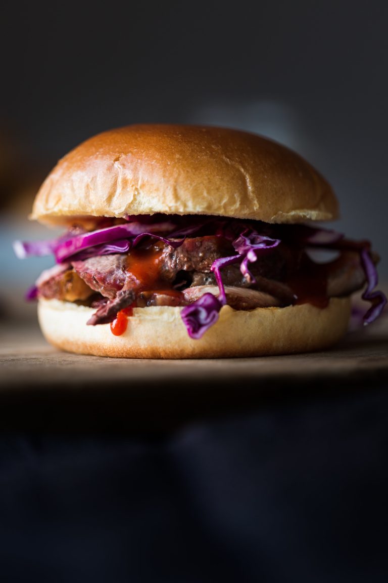 Smoked Leg of Lamb BBQ Sandwiches 