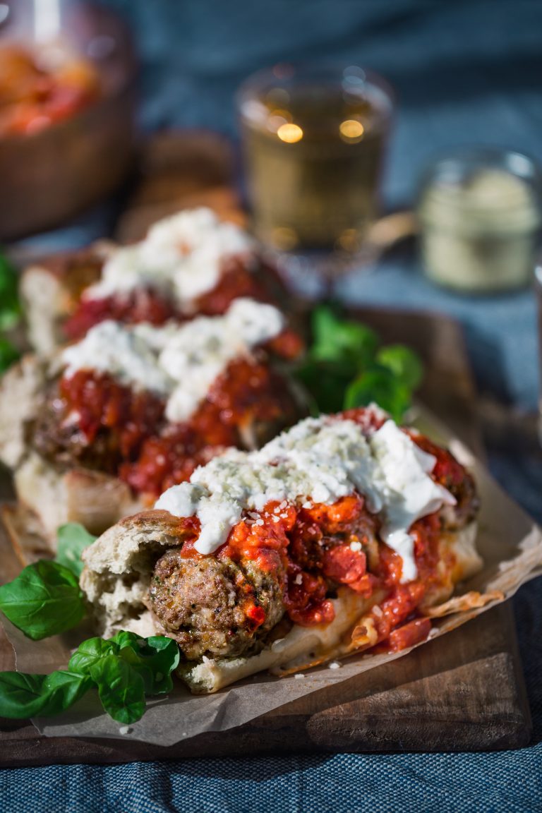 Gourmet Meatball Subs