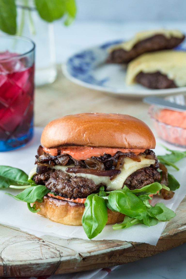 All-American Bistro Lamb Burger