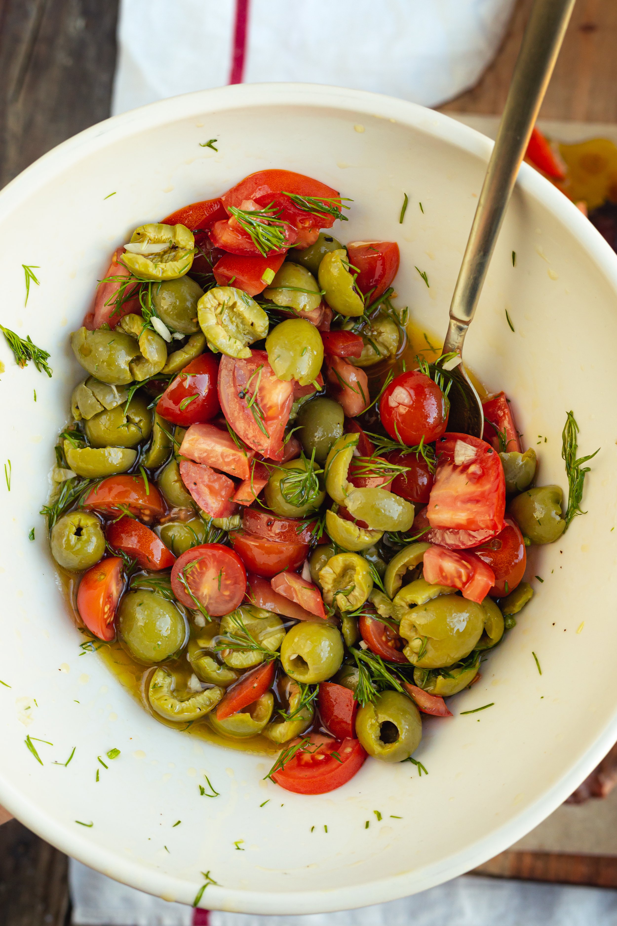 Flank Steak with Mediterranean Olive & Tomato Salad-3.jpg