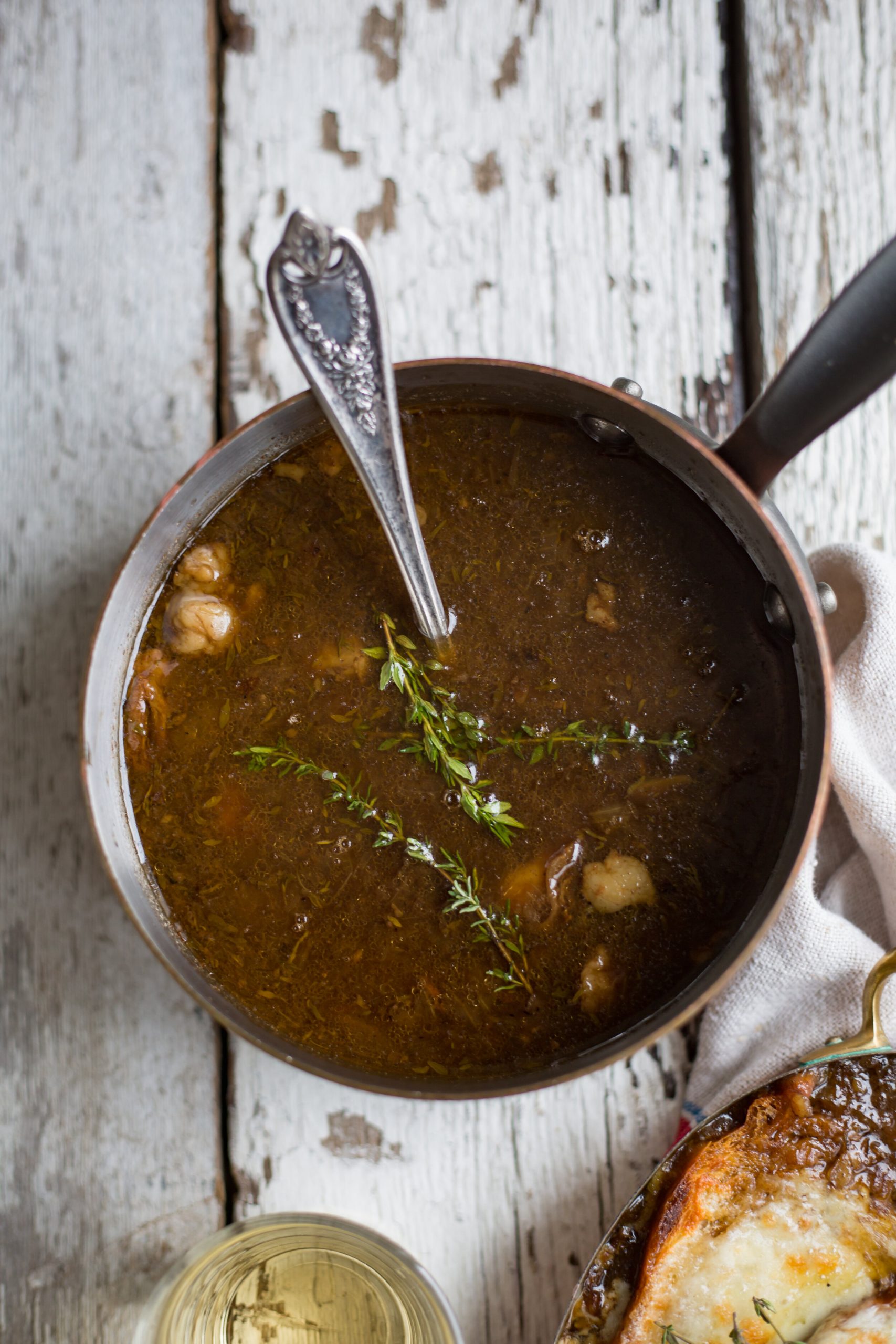 ribeye French onion soup