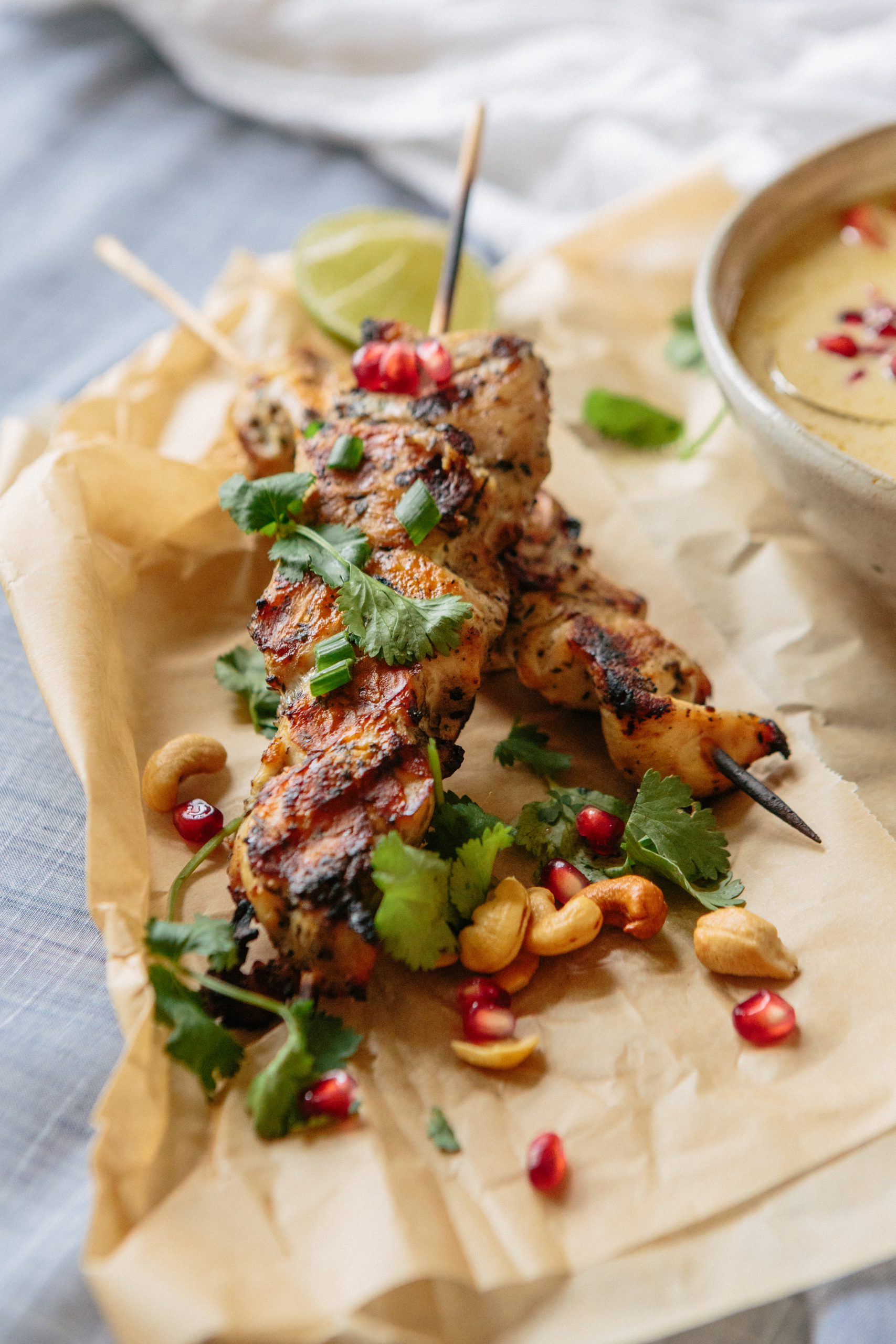 chicken skewers