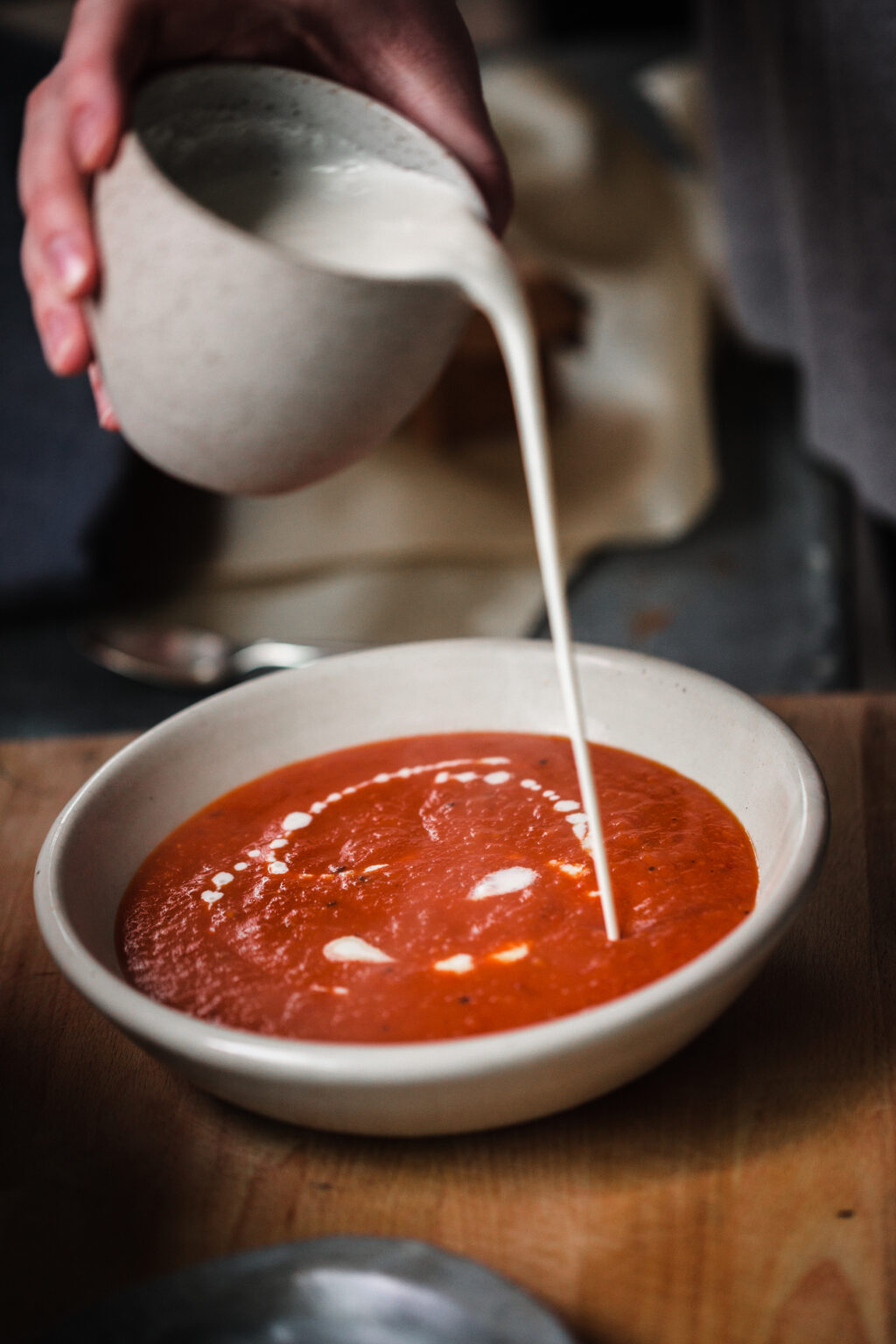 Easy Roasted Tomato Soup - Rustic Joyful Food