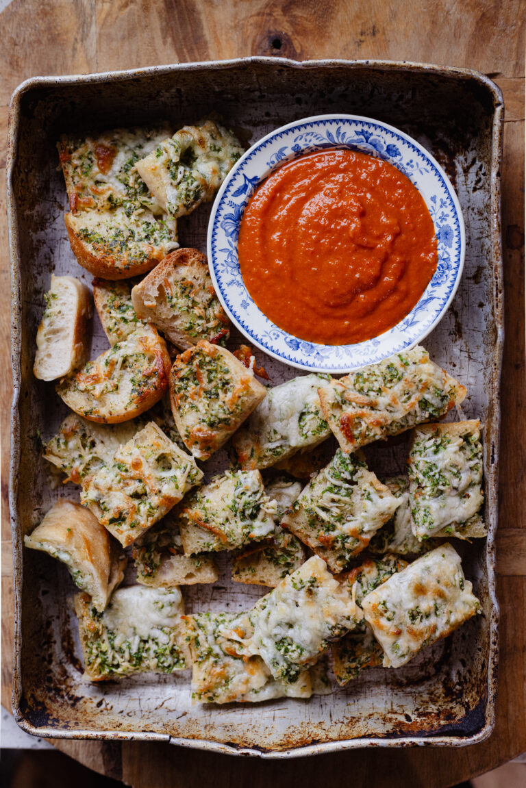 Cheesy Garlic Bread Bites