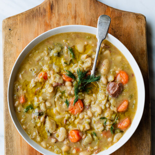 ham hock and bean soup