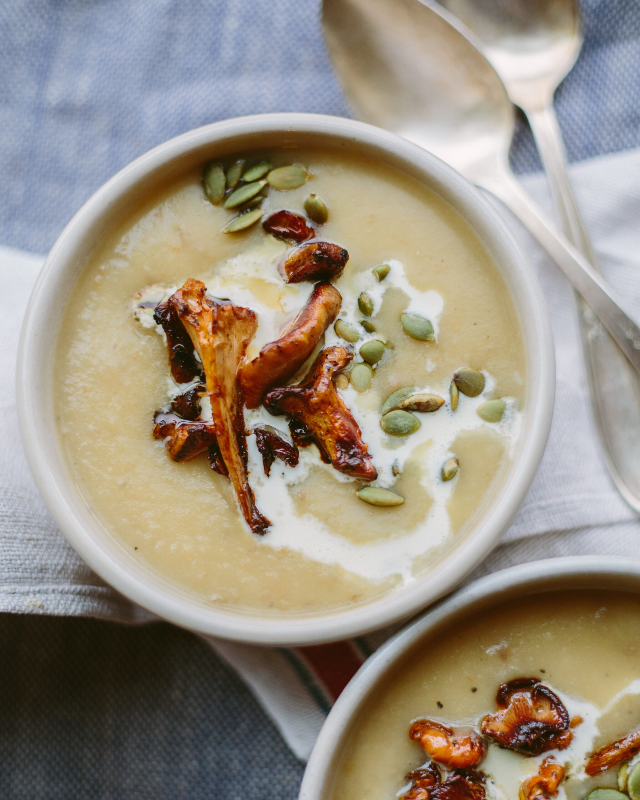 Potato, Celery Root, & White Bean Soup